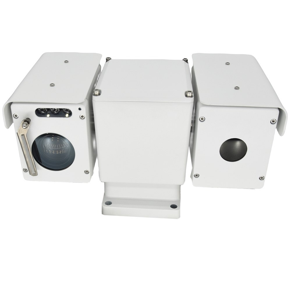 Vehicle Mounted Bi-spectrum Thermal PTZ Camera 384x288 10mm Thermal 30X Zoom Optical AJ-CT-SH09-10-30