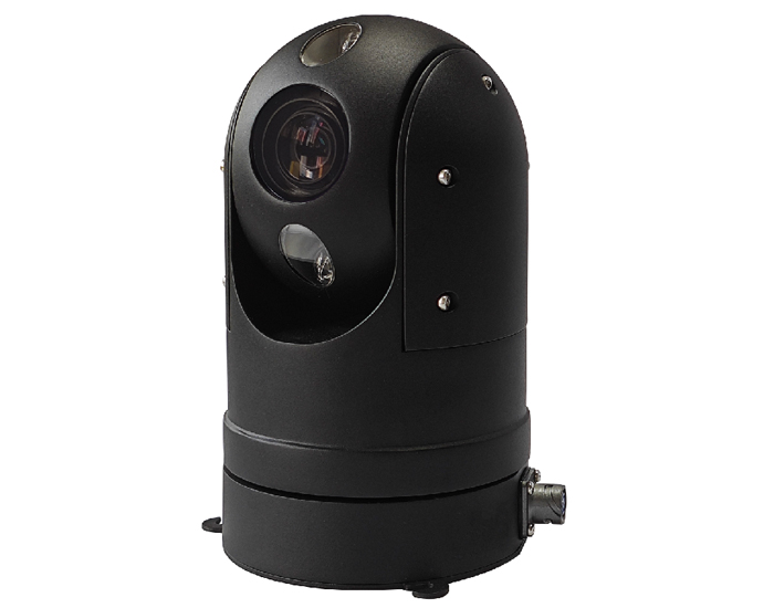 New Vehicle PTZ Camera with Thermal and Visible Camera